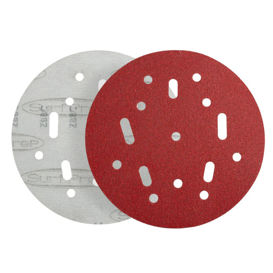 5" Red Riptide Paper Abrasive Discs